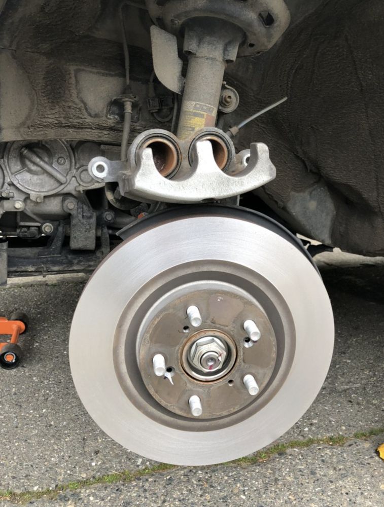 Finished rotor on a Westminster driveway job